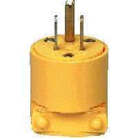 Rental store for Plug 3-Wire Yellow Grouding Vinyl in Aberdeen OH