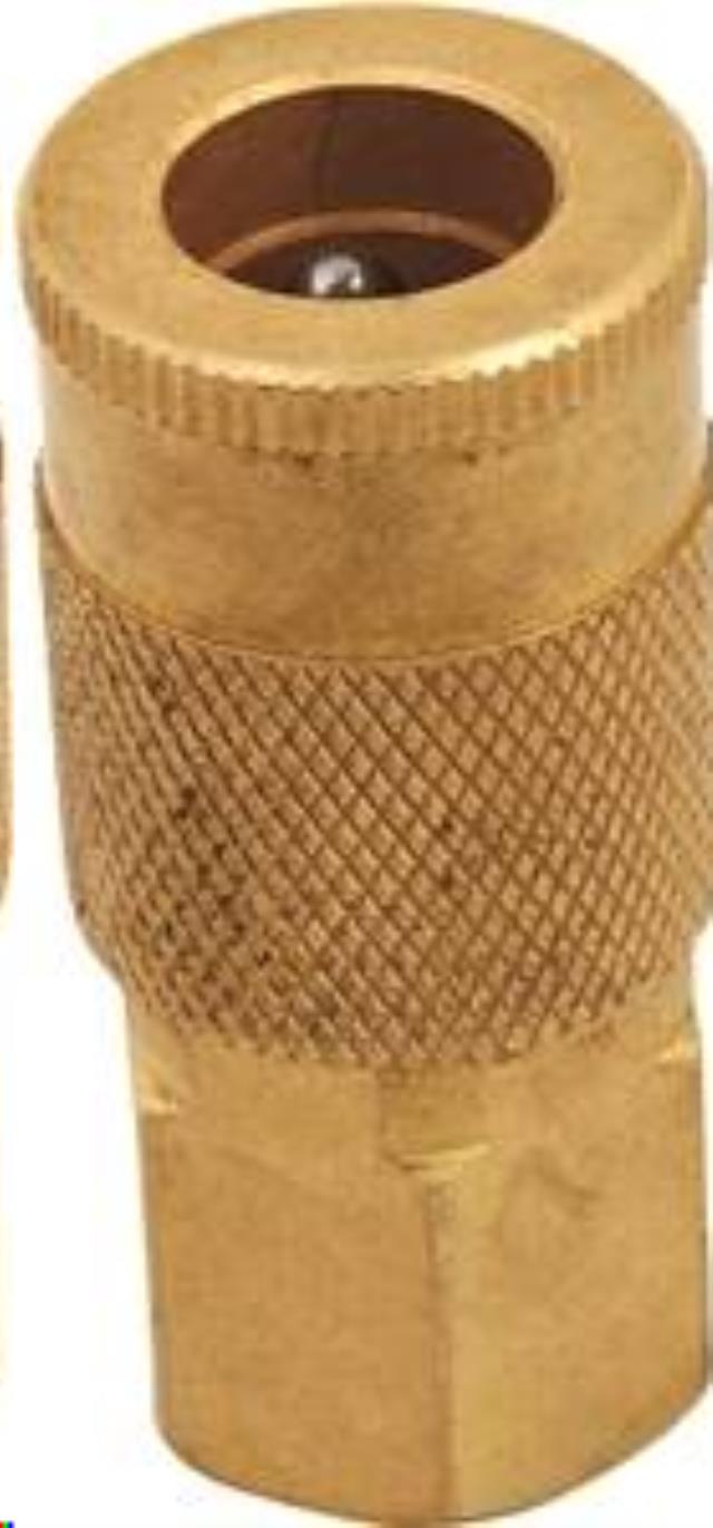 Rental store for Coupler Female Quick Brass 1 4 in Aberdeen OH
