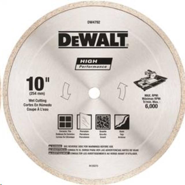 Rental store for Blade, Tile Saw 10  - 5 8  Arbor in Aberdeen OH