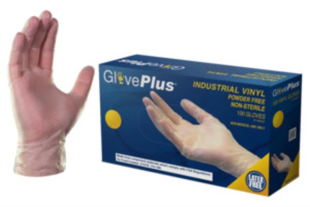 Rental store for Glove Vinyl Clear 4mil 100ct in Aberdeen OH