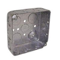 Rental store for Outlet Box, Square Steel 4 x1-1 2 in Aberdeen OH