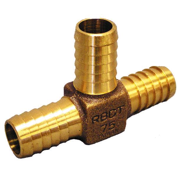 Rental store for Tee, 1-1 4 x1-1 4 x1-1 4 Brass in Aberdeen OH