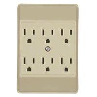 Rental store for Adapter 6-Outlet 3-Wire Ground. Ivory in Aberdeen OH