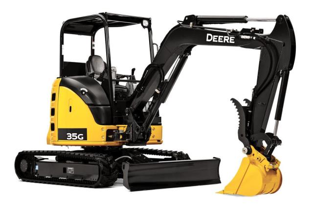 Rental store for Mini Excavator 7,700 lbs. w Trailer in Aberdeen OH