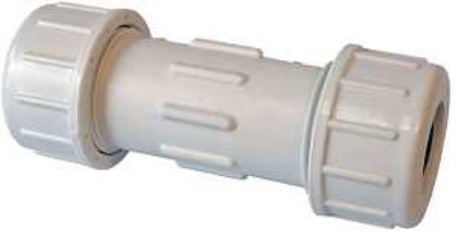 Rental store for Coupling Compression 1-1 2  PVC in Aberdeen OH
