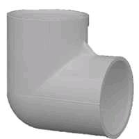 Rental store for Elbow, 3 4  PVC 90deg Bag of 10 in Aberdeen OH