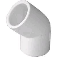 Rental store for Elbow, 1 2  Slip PVC 45deg in Aberdeen OH