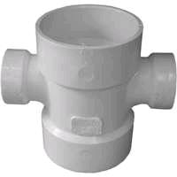 Rental store for Tee, 3x3x1x1 DWV Double Sanitary in Aberdeen OH